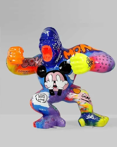 Kong, o gigante gorila furioso Cultura Pop - Déco et Artisanat - 1