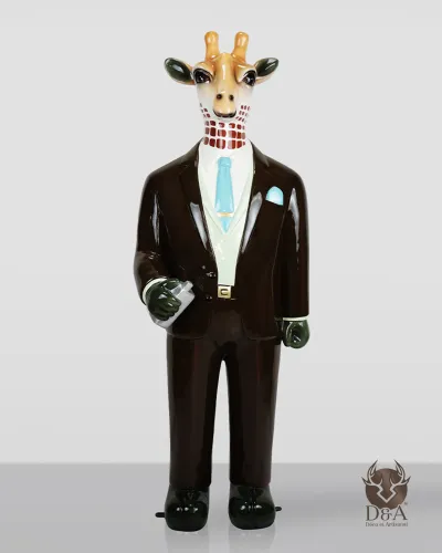 Jirafa disfrazada - ¡Teléfono, teléfono móvil, teléfono celular, mantente conectado!