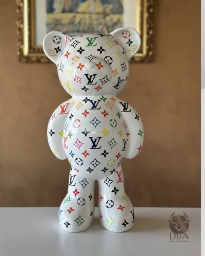 Ourson debout Louis Vuitton Monogrammes Couleur