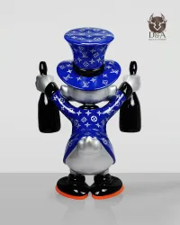 Scrooge McDuck v obleki Vuitton in šampanjcu Dom Pérignon - višina 170 cm