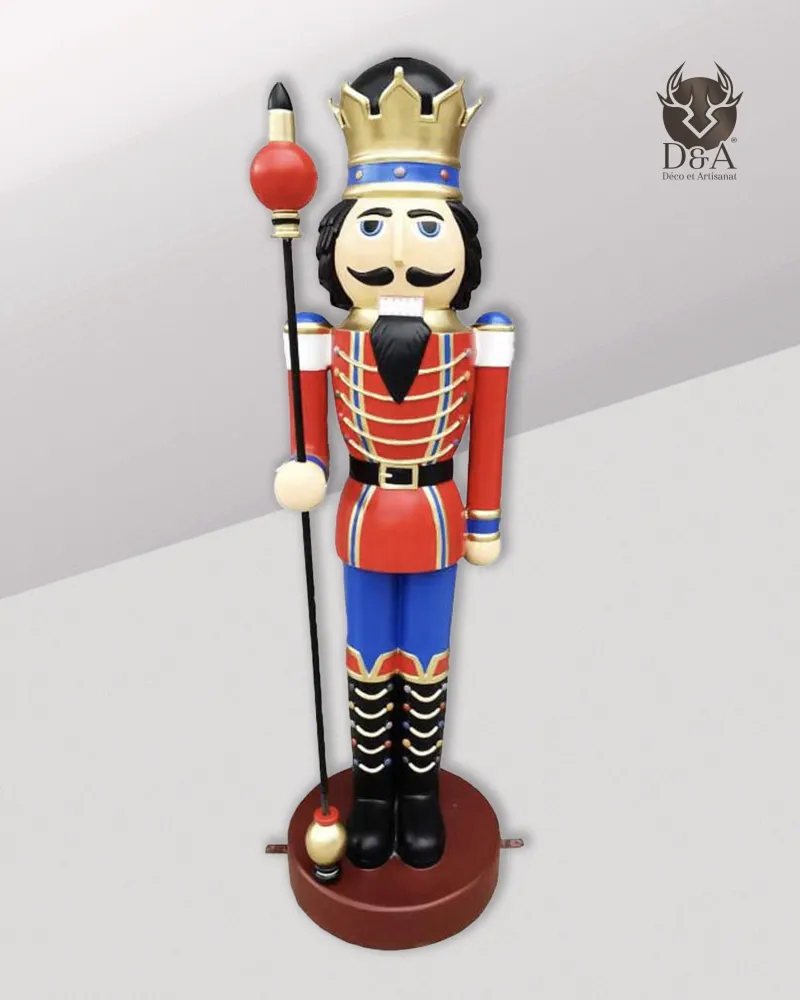 Harzstatue XXL - Nussknacker König XXL Harzstatue XXL - Nussknacker König XXL