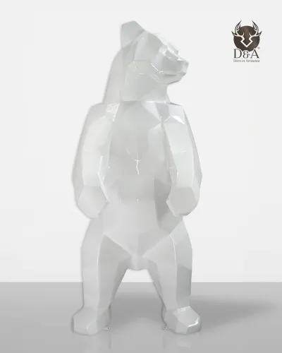 Grand ours à facettes debout 3