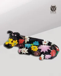 Vache Banc FLEURS