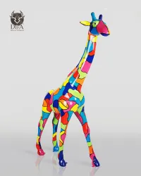 Mosaico Girafa XL Grande - animais de resina