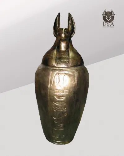 Šakalova urna Egiptovska dekoracija