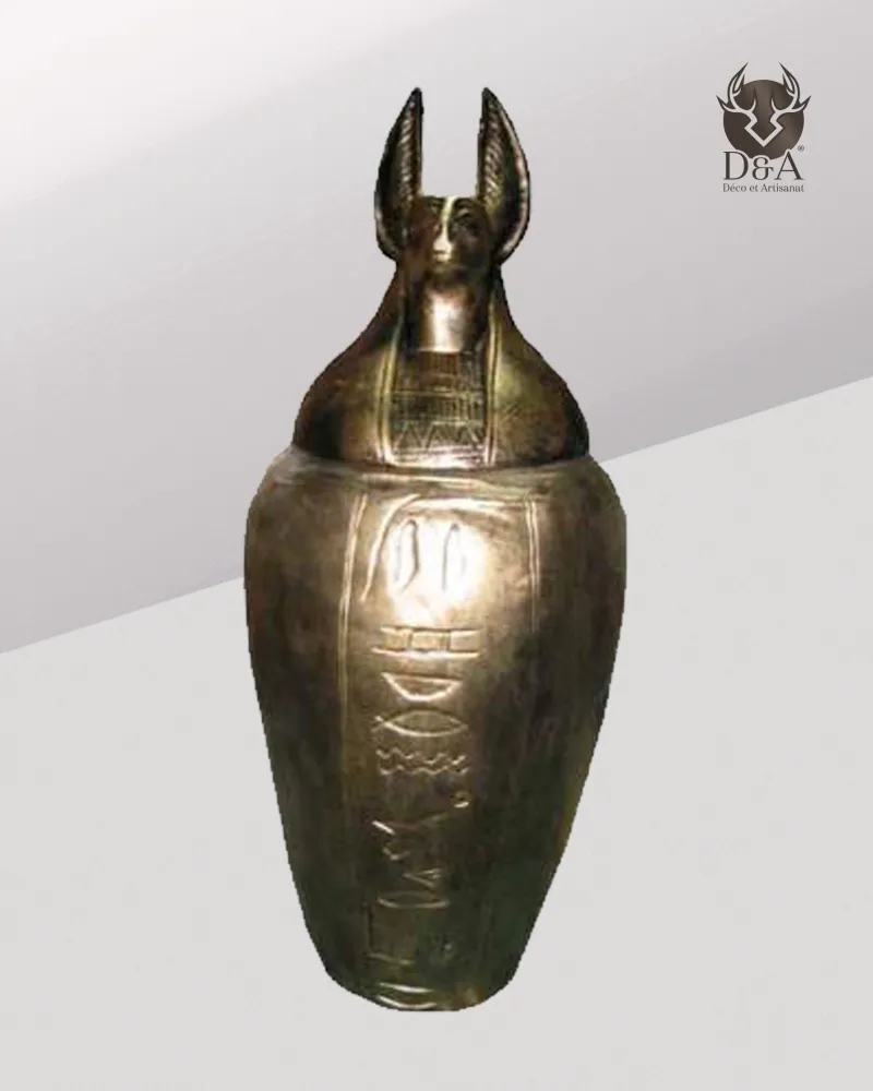 Šakalova urna Egiptovska dekoracija