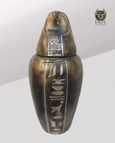 Owl Urn - Egyptian Decor