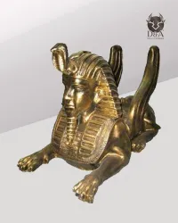 Decoración de la esfinge egipcia