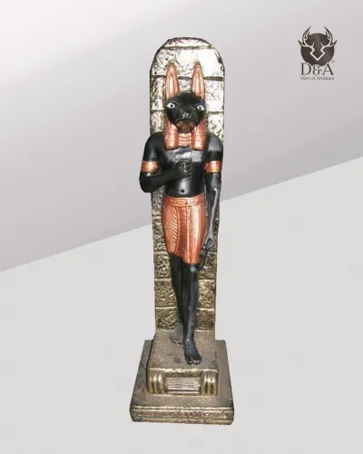 Anubis on a base, Egyptian decor