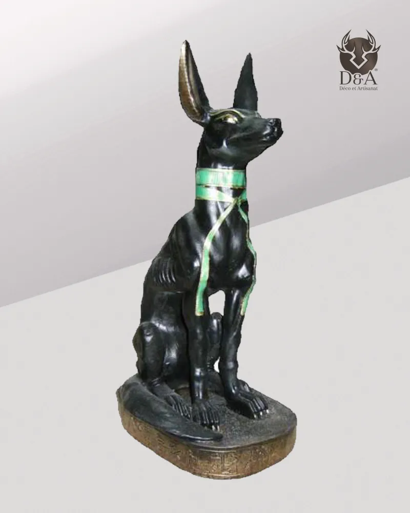 Seated Jackal - Egyptian Decor