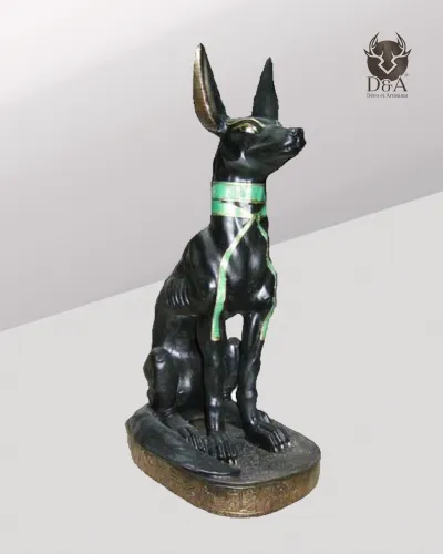 Seated Jackal - Egyptian Decor