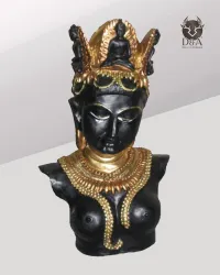 Mulheres com coroas, decoração egípcia