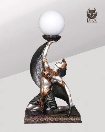Isis Lamp Egyptian Decor