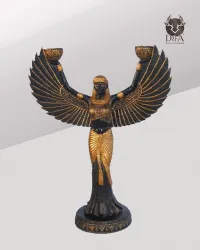 Isis Goddess Chandelier, Egyptian Decor