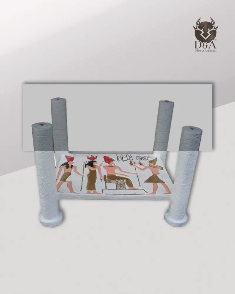 Faraon s prekrižanimi rokami - egipčanski dekor