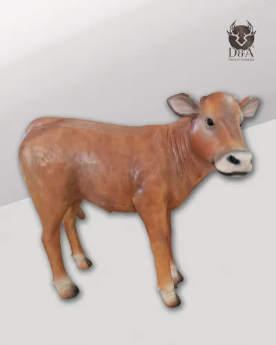 Limousin or Holstein calf - realistic resin animals