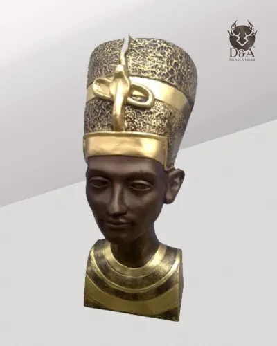 Doprsni kip Nefertiti, egipčanski dekor