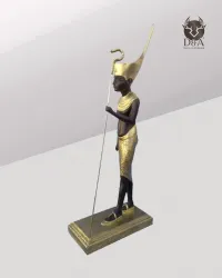 Faraón con los brazos cruzados - Decoración egipcia