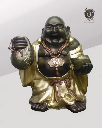 Buddha mit Bauch, indische Dekoration