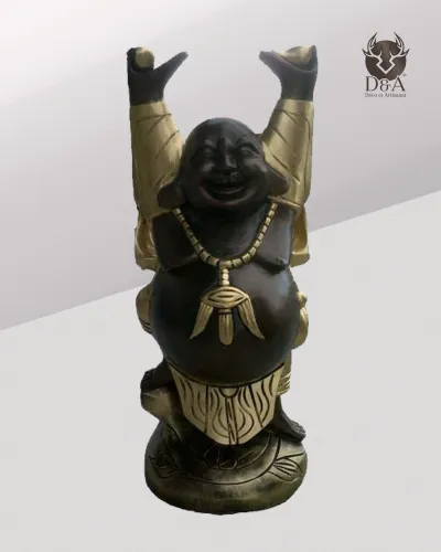 Buddha with raised arms, Indian decor