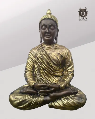 Decoración india de Buda sentado