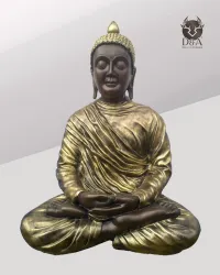 Decoración india de Buda sentado