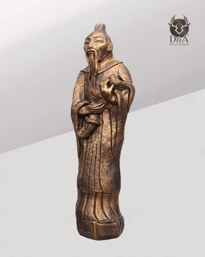 Two Buddhas with a koi, Indian decor