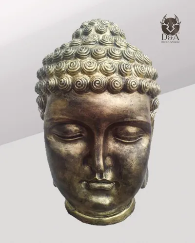 Decorazione indiana con testa di Buddha