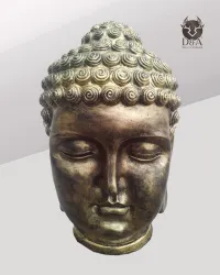Decorazione indiana con testa di Buddha