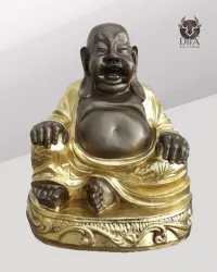 Buda Sentado Rindo, Decoração Indiana