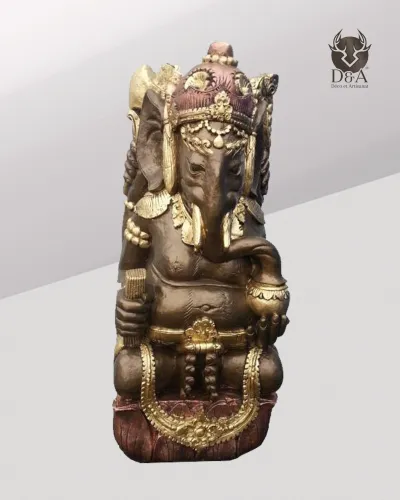 Ganesha-Sitzfigur (indische Dekoration)