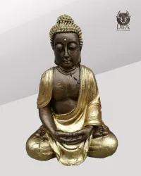 Decoración india de Buda sentado