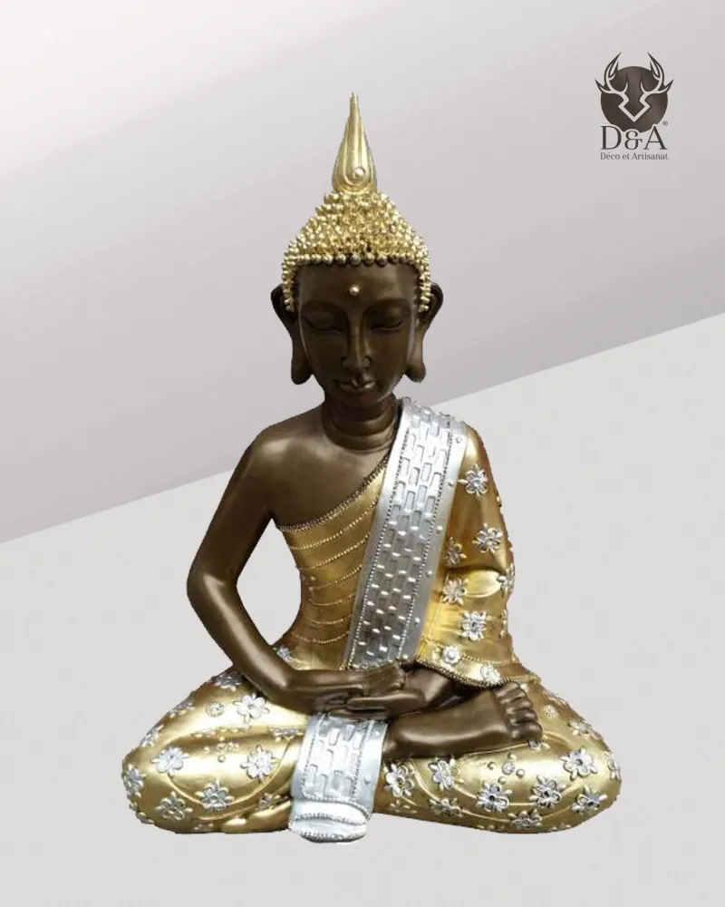 Sitzender Buddha, indische Dekoration