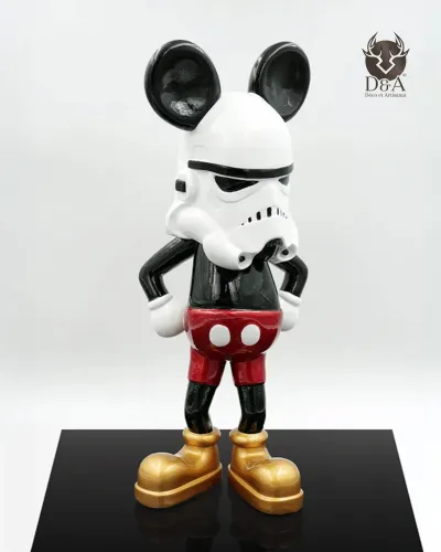 Harsbeeldje van een Stormtrooper-muis - Darth Vader