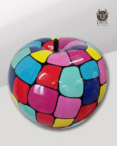 Decorative apple ready to paint, for artist