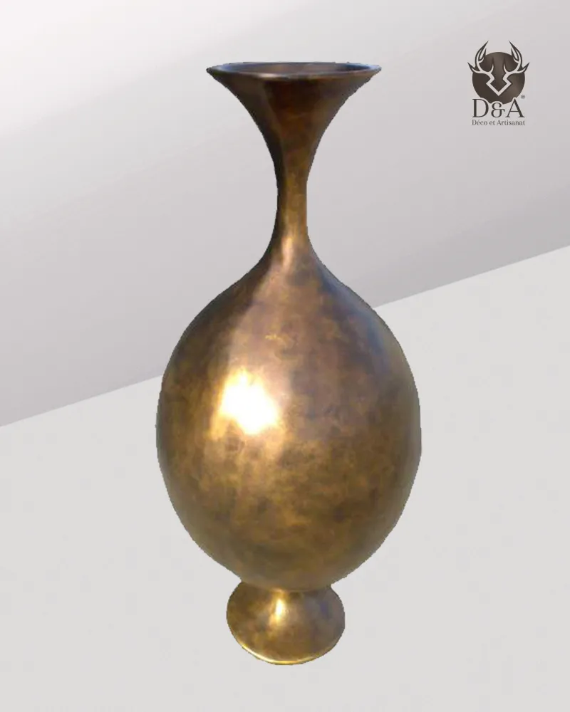 Decorative bronze vase
