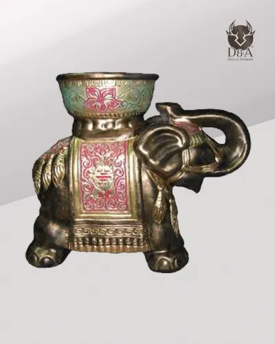 Pot de fleurs éléphant
