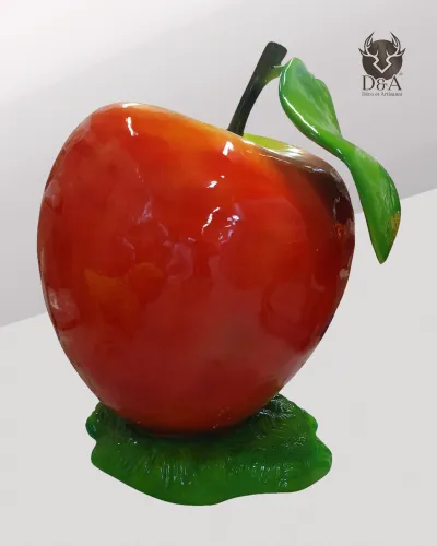 Sehr großer 3XL realistischer Deko-Apfel