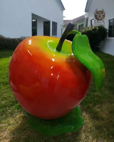 Sehr großer 3XL realistischer Deko-Apfel