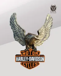 Harley-Davidson-Biker-Aufkleberplatte