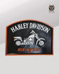 Placa adesiva para motociclista Harley Davidson