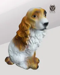 Animali | Statua realistica di Spaniel in resina