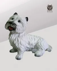 Animals | Realistic West Highland Terrier Resin Statue