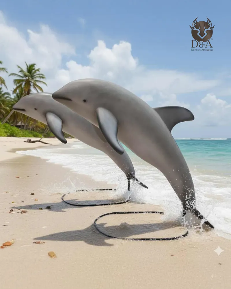 Dauphin avec socle