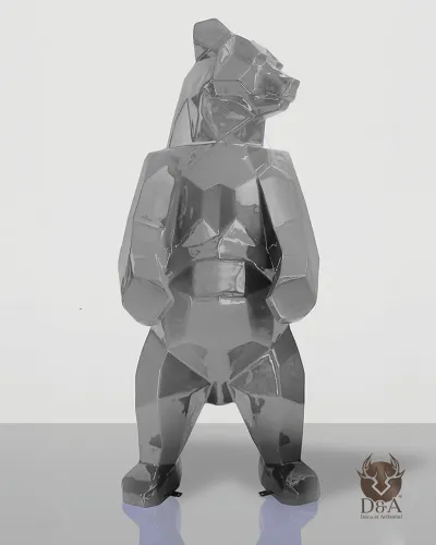 Estátua de urso para decoração de designer