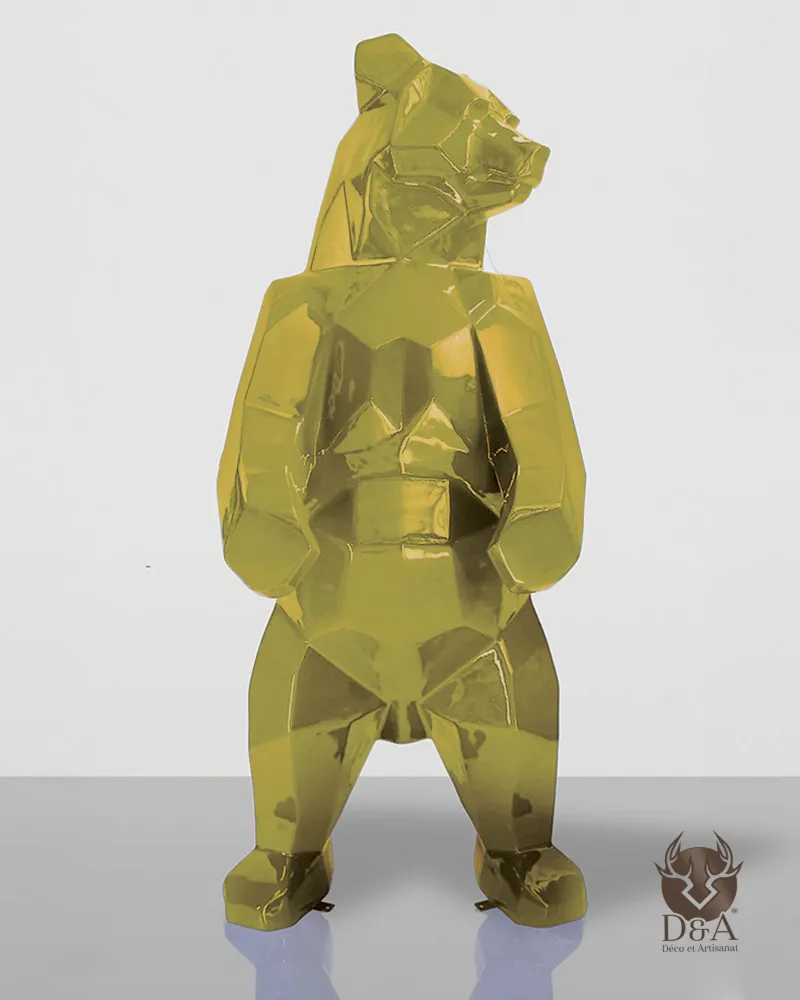 Bärenstatue als Designer-Dekoration