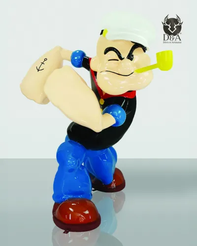 Estátua decorativa do Popeye