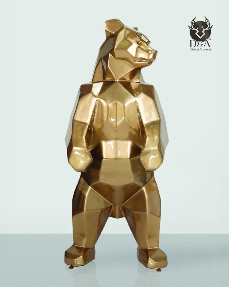 Lampada postmoderna a forma di orso blu, Heinz Klein per Elmar Flötotto, Germania, anni '90 in