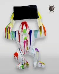 Gorille Tonneau à Facettes L Trash