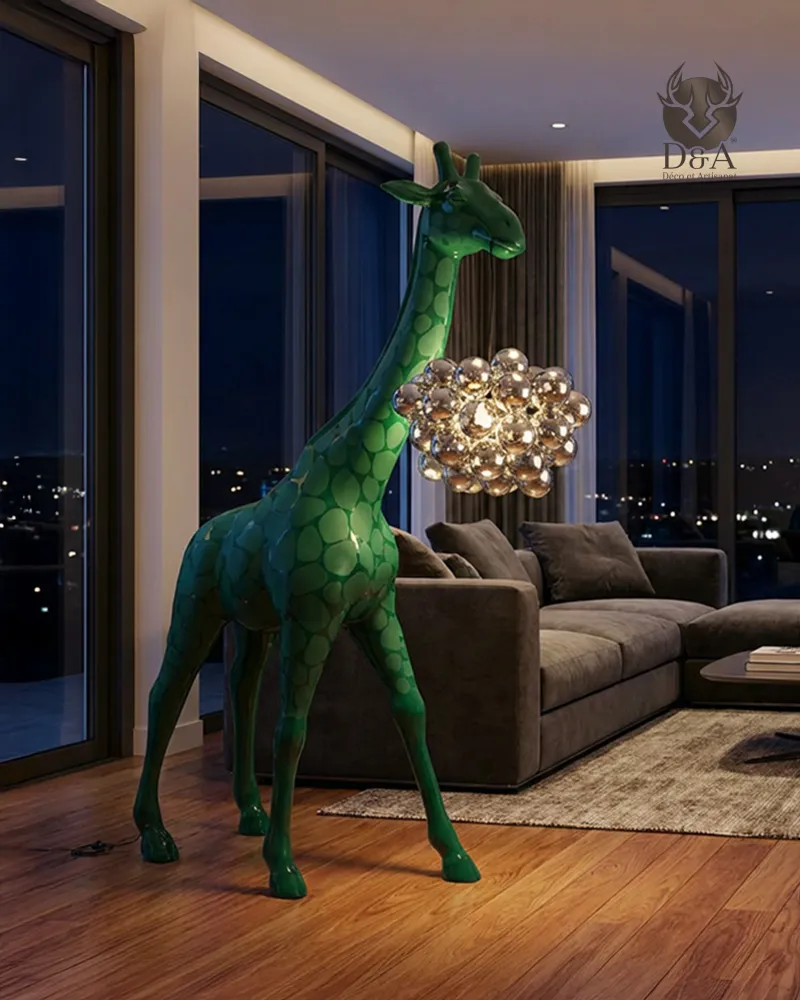 Lámpara de araña Giraffe XL con lámpara colgante - lámpara de diseño original